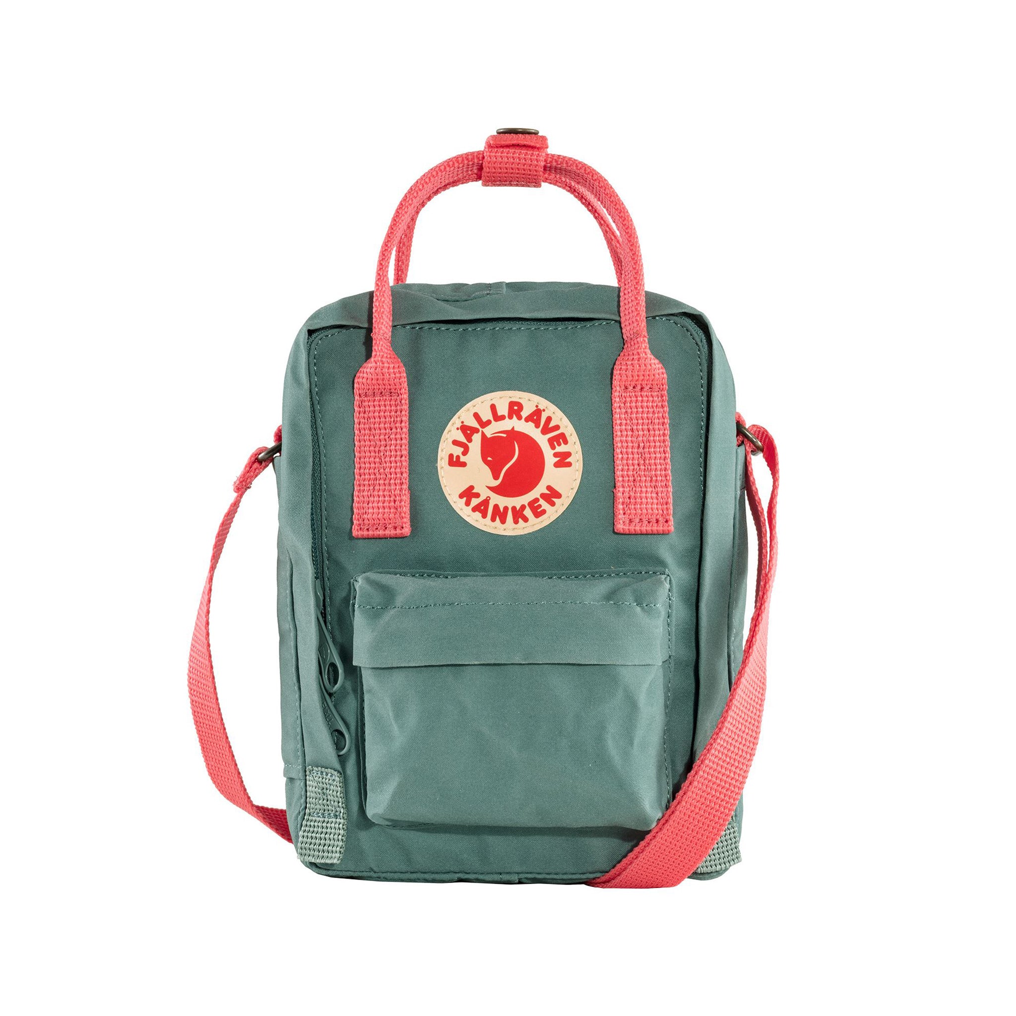 Fjallraven Kanken Sling, Frost Green-Peach Pink