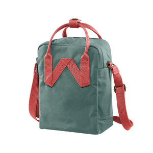 Fjallraven Kanken Sling, Frost Green-Peach Pink