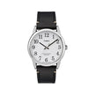 Timex Silvertone Watch, White Dial Tan