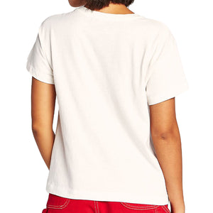 Daydreamer Kiss Lips Tour Tee, Vintage White