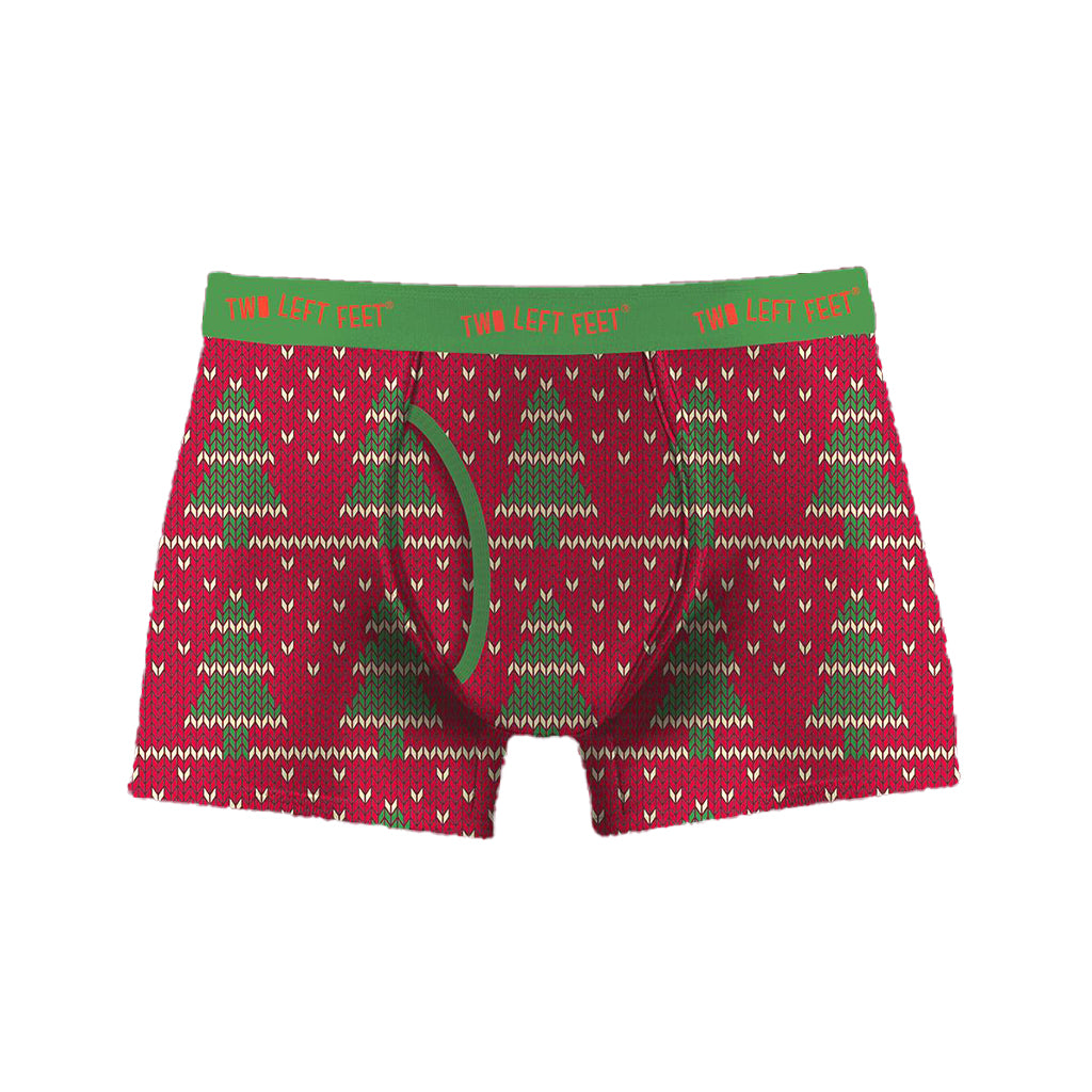 Two Left Feet: Xmas Men's Trunks Knit Wit