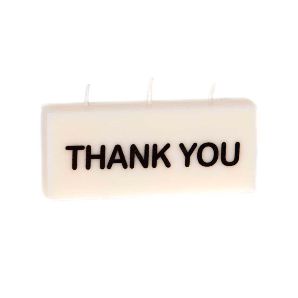 Boxer World Candle - Thank you