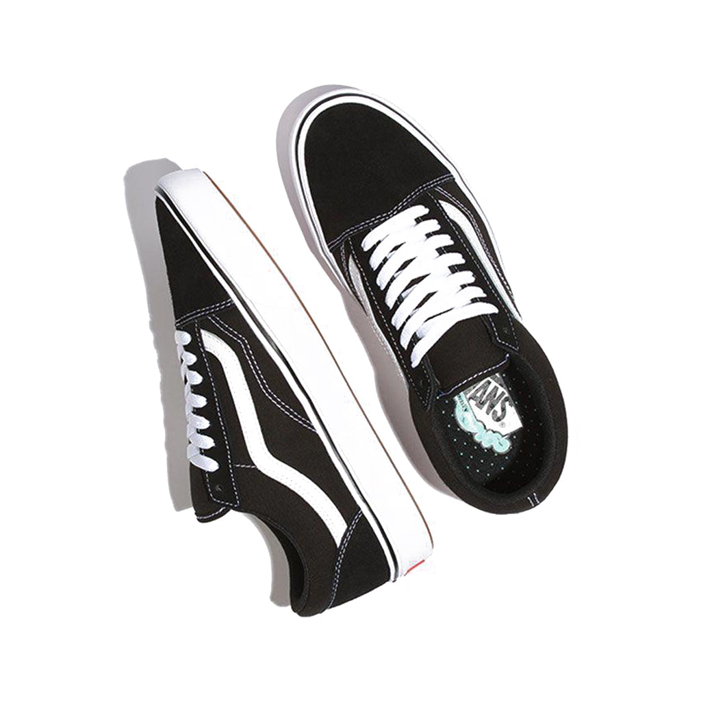 Vans UA ComfyCush Old Skool Classic Sneaker, Black/True White