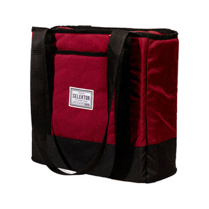 Selektor Classic Bag 30 LP 12", Burgundy and Black