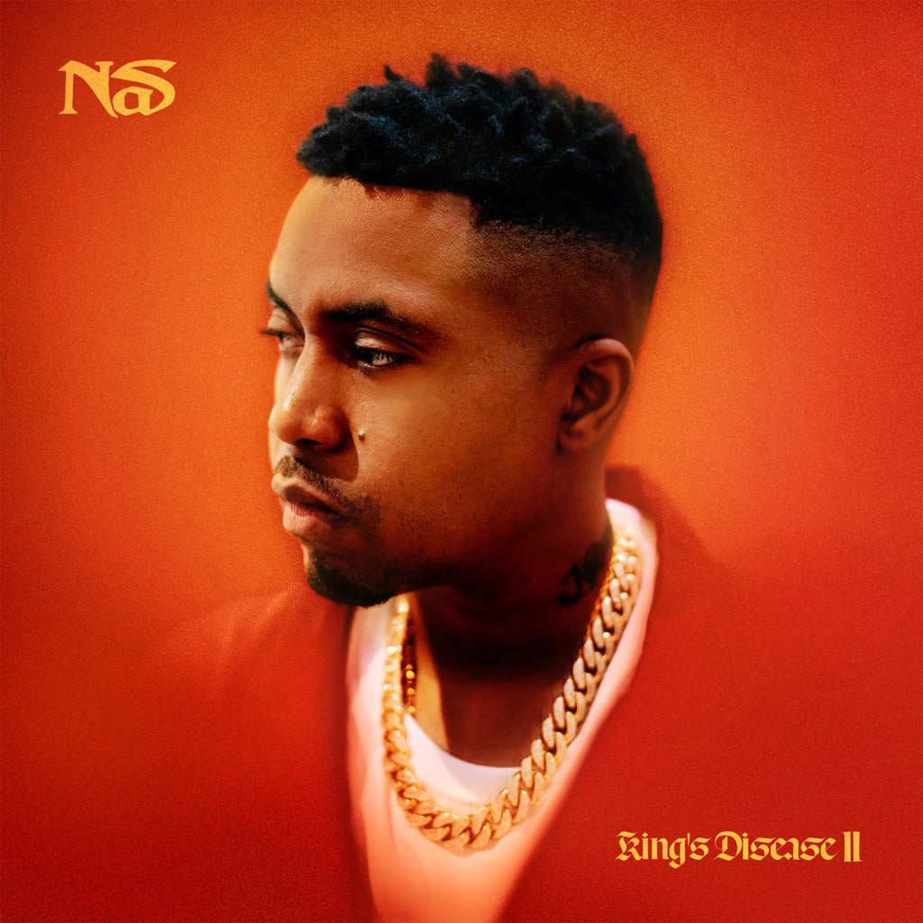 King's Disease II (2023 Red/Orange Vinyl) - Nas (Vinyl) (AE)