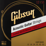 Gibson Phosphor Bronze Acoustic Guitar Strings, Light, 12-53