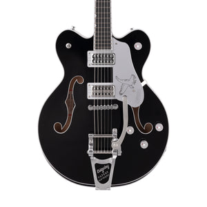 Gretsch G6636TSL Players Edition Silver Falcon Center Block Double Cut w/Bigsby Electric Guitar, Black