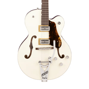 Gretsch G6118T Players Edition Anniversary Guitar w/Bigsby, 2-Tone Vintage White / Walnut Satin