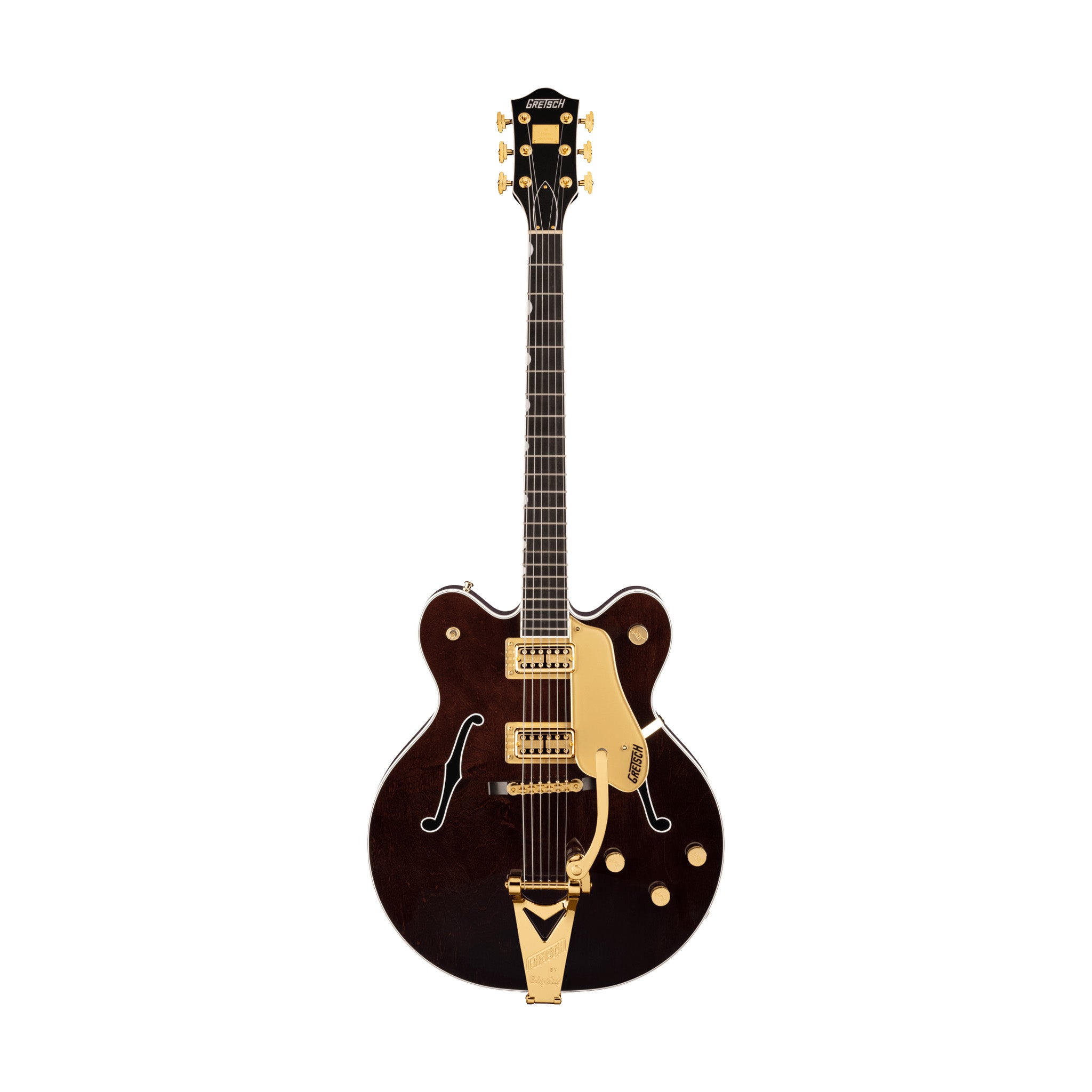 Gretsch G6122TG Players Edition Country Gentleman Electric Guitar w/Bigsby, Walnut Stain