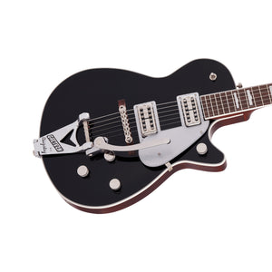 Gretsch G6128T-89 Vintage Select '89 Duo Jet Electric Guitar, RW FB, Black