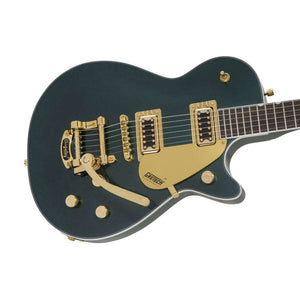 Gretsch FSR G5230TG Electromatic Jet FT Single-Cut Guitar w/Bigsby and Gold Hardware, Cadillac Green