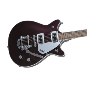 Gretsch G5232T Electromatic Double Jet FT Electric Guitar w/Bigsby, Laurel FB, Dark Cherry Metallic