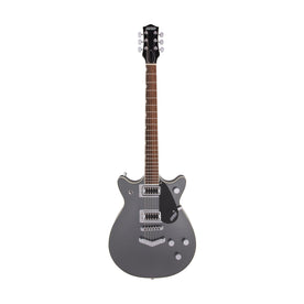 Gretsch G5222 Electromatic Double Jet BT Electric Guitar w/V-Stoptail, Laurel FB, London Grey