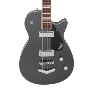Gretsch G5260 Electromatic Jet Baritone w/ V-Stoptail Electric Guitar, Laurel FB, London Gray