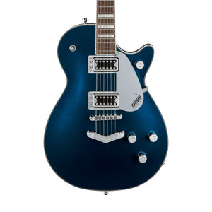 Gretsch G5220 Electromatic Jet BT Single-Cut V-Stoptail Electric Guitar, Midnight Sapphire