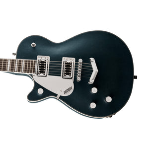 Gretsch G5220LH Electromatic Jet BT Single-Cut V-Stoptail Left-Handed Guitar, Jade Gray Metallic
