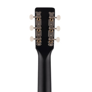 Gretsch G9520E Gin Rickey Acoustic Guitar w/Soundhole Pickup, Walnut FB, Smokestack Black