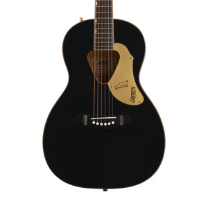 Gretsch G5021E Ltd Ed Rancher Penguin Parlor Acoustic Guitar, Black
