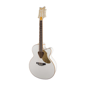 Gretsch G5022CWFE-12 Rancher Falcon Jumbo 12-String Cutaway Electric Guitar, White