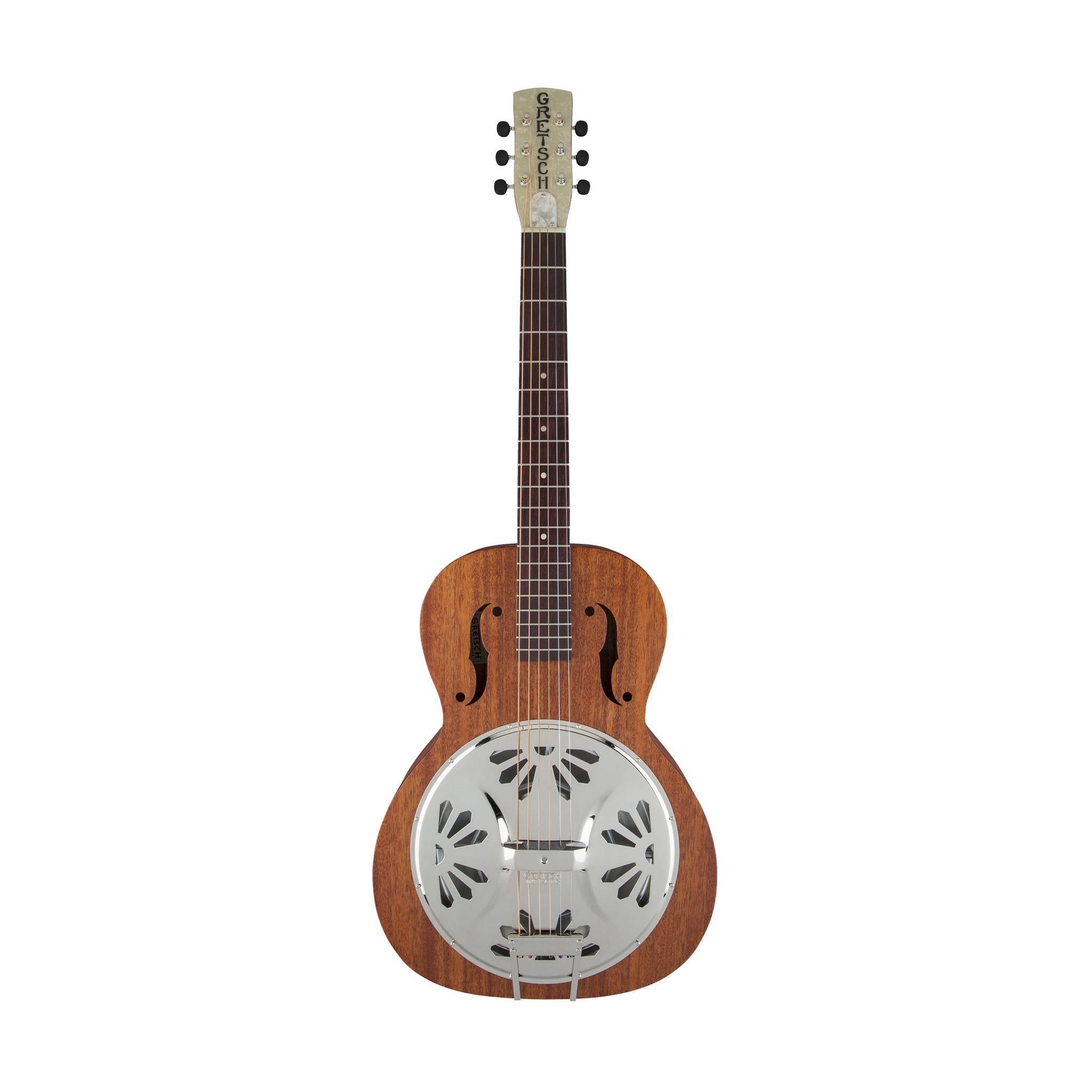 Gretsch G9200 Boxcar Round-Neck Mahogany Body Resonator Guitar, Natural