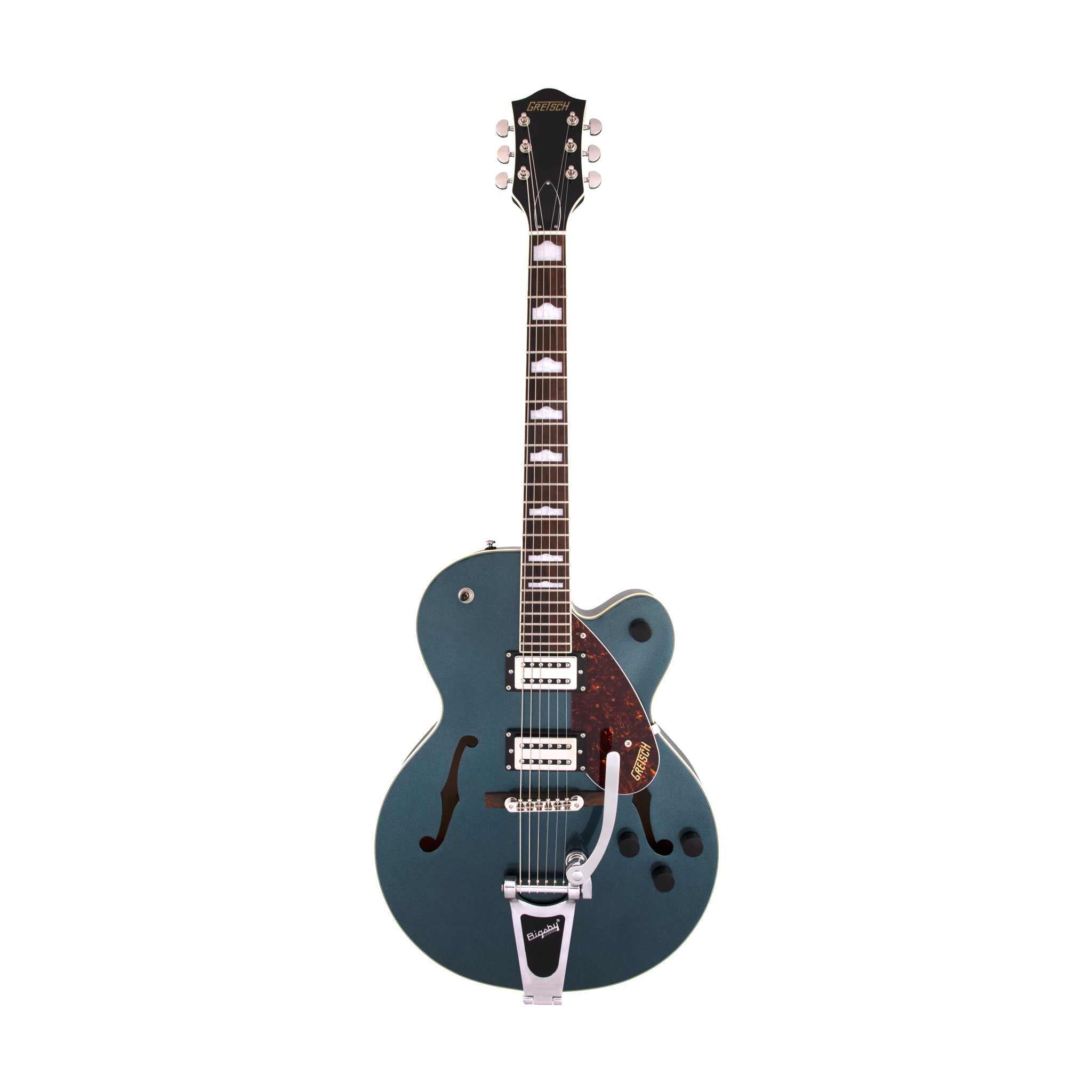 Gretsch G2420T Streamliner Hollow Body Electric Guitar w/Bigsby, Laurel FB, Gunmetal