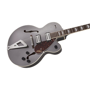 Gretsch G2420 Streamliner Hollow Body Electric Guitar w/Chromatic II, Laurel FB, Phantom Metallic