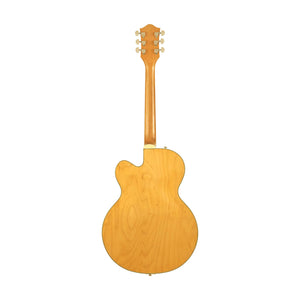 Gretsch G2410TG Streamliner Hollow Body Single-Cut Electric Guitar, Laurel FB, Village Amber