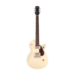 Gretsch G2210 Streamliner Junior Jet Club Electric Guitar, Laurel FB, Vintage White