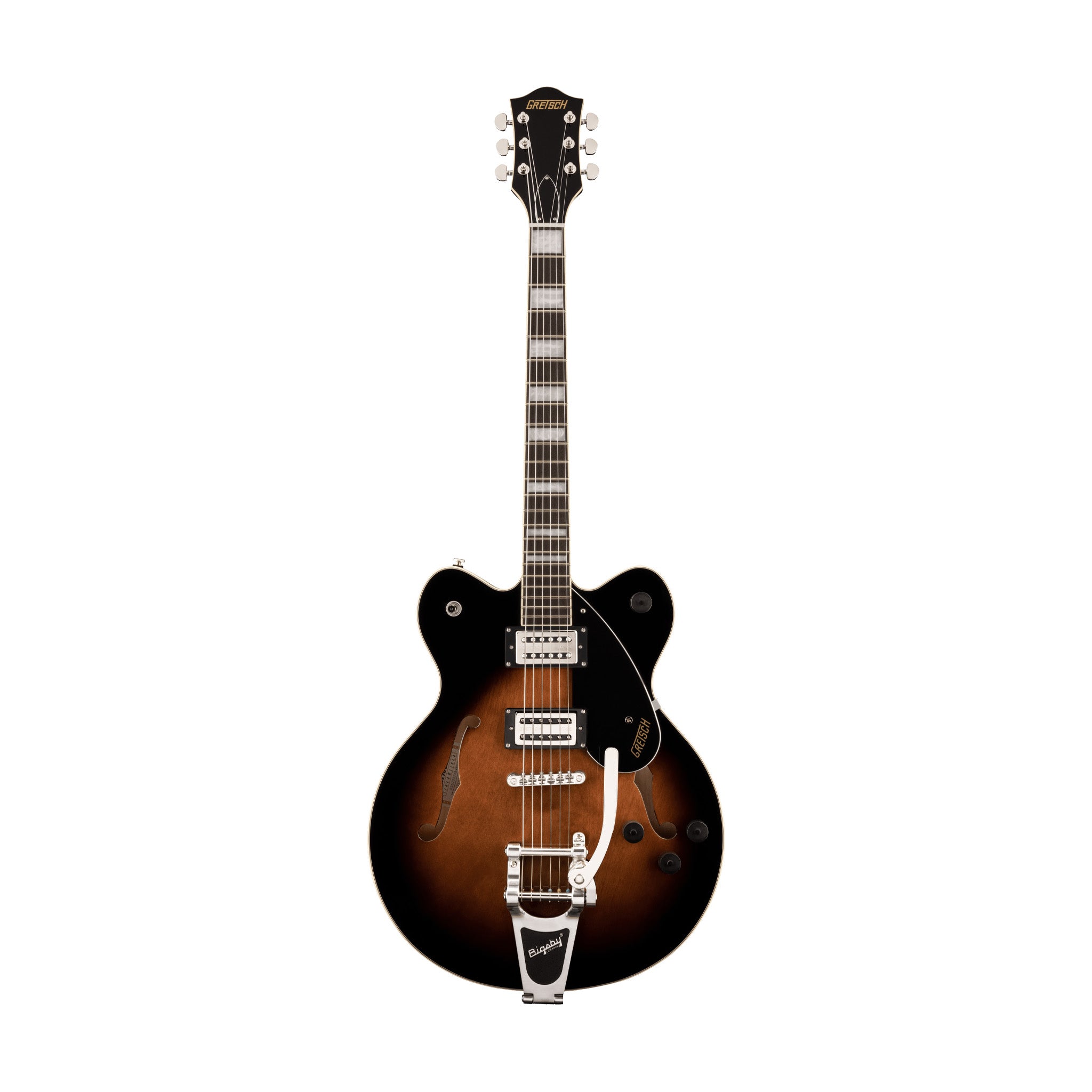 Gretsch G2622T Streamliner Center Block Double-Cut Electric Guitar w/Bigsby, Brownstone Maple