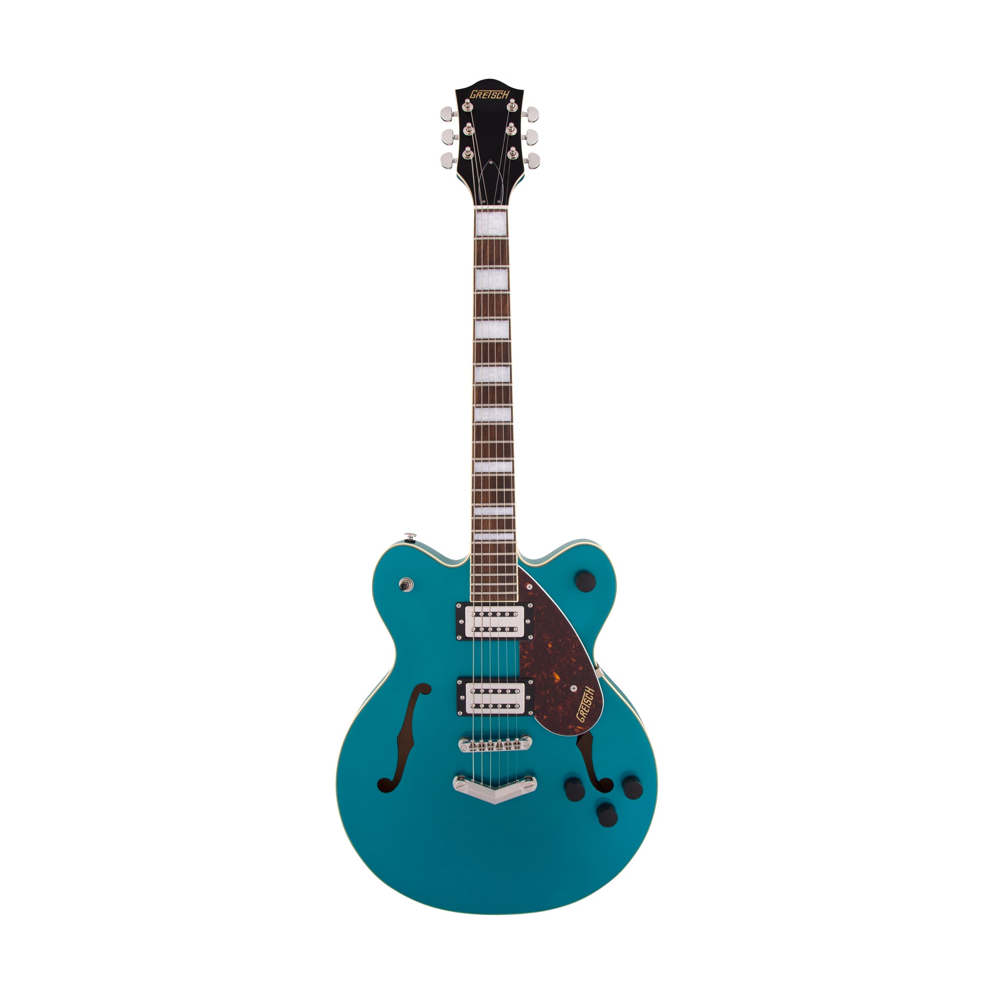 Gretsch G2622 Streamliner Center Block Double-Cut Electric Guitar w/V-Stoptail, Ocean Turquoise