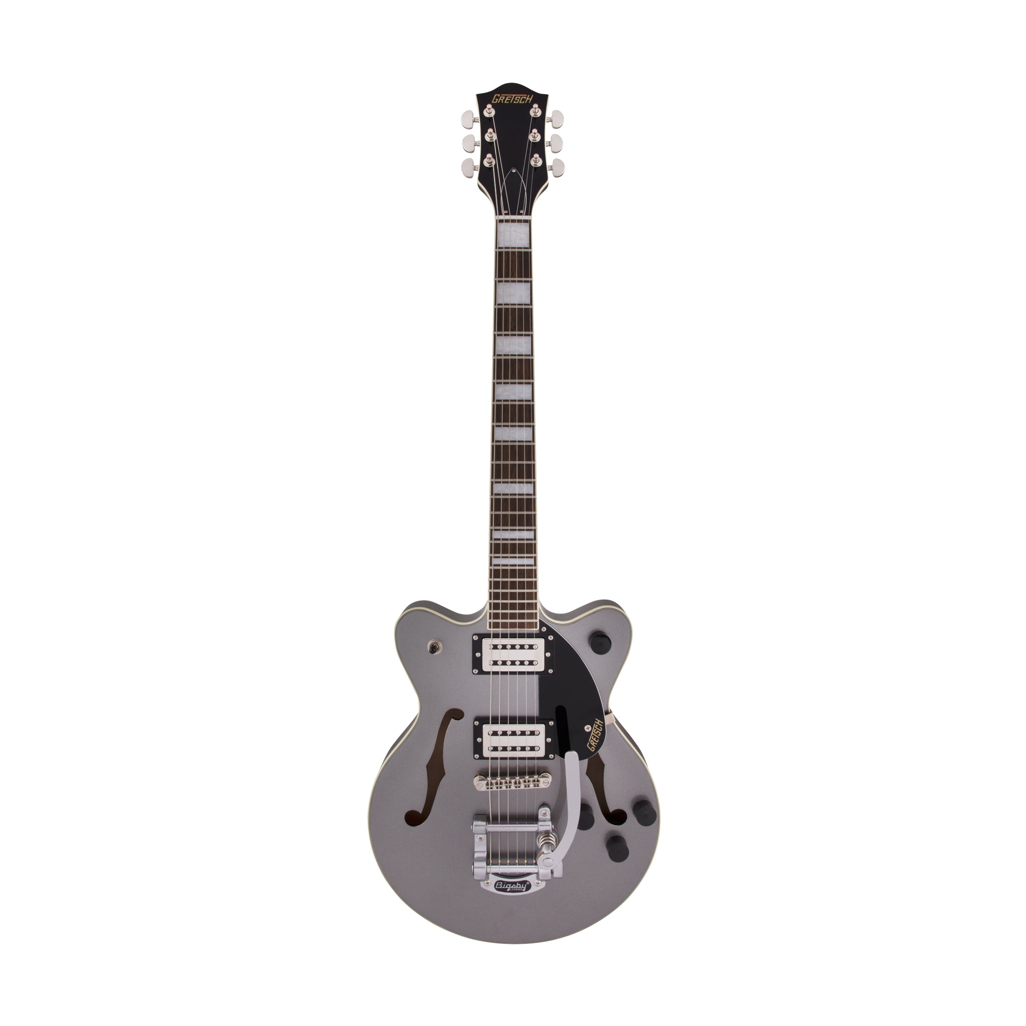 Gretsch G2655T Streamliner Center Block Jr. Electric Guitar w/Bigsby, Phantom Metallic