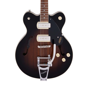 Gretsch G2622T-P90 Streamliner Center Block Double-Cut Electric Guitar, Laurel FB, Brownstone