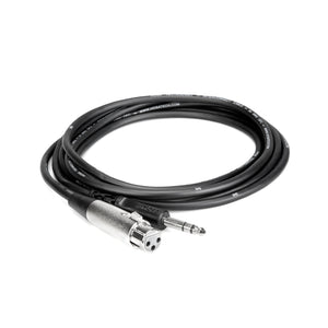 Hosa STX-103F Balanced Interconnect, XLR3F to 1/4 in TRS, 3ft