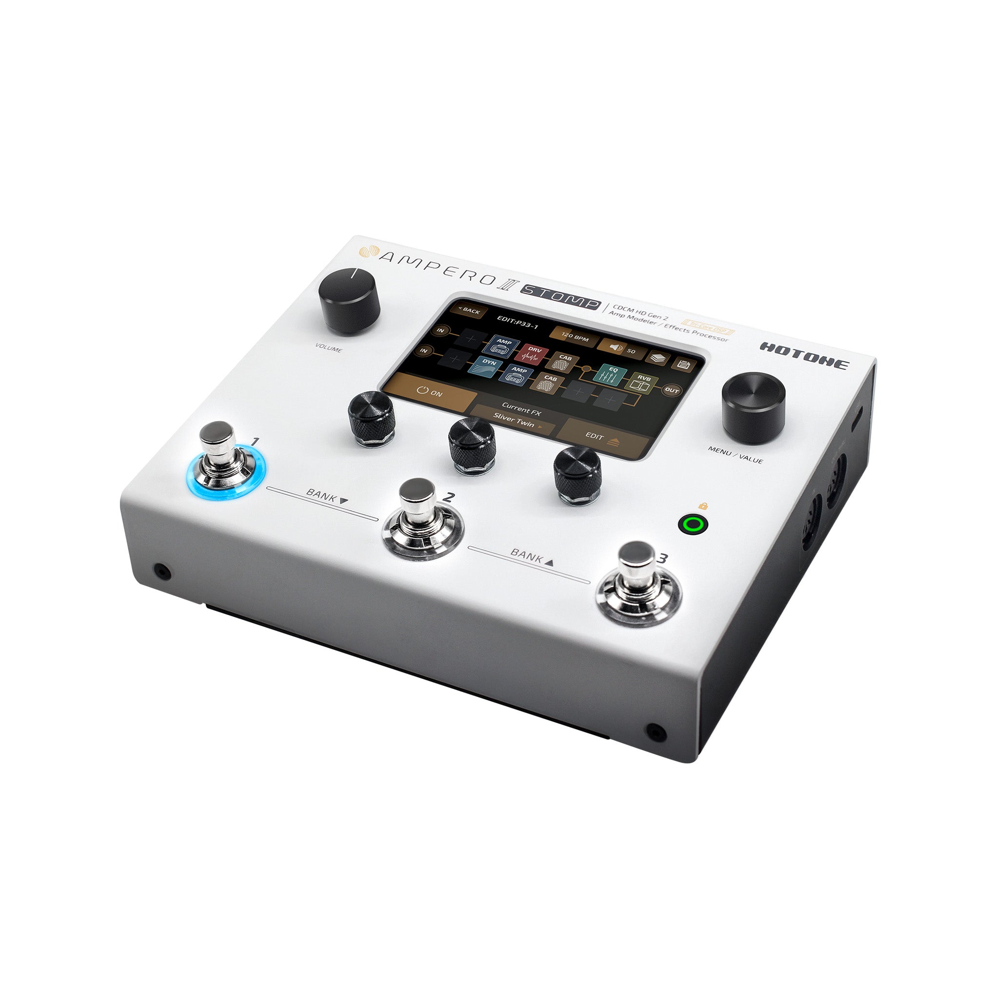 Hotone MP-300 Ampero II Stomp Multieffects Pedal – Swee Lee Singapore