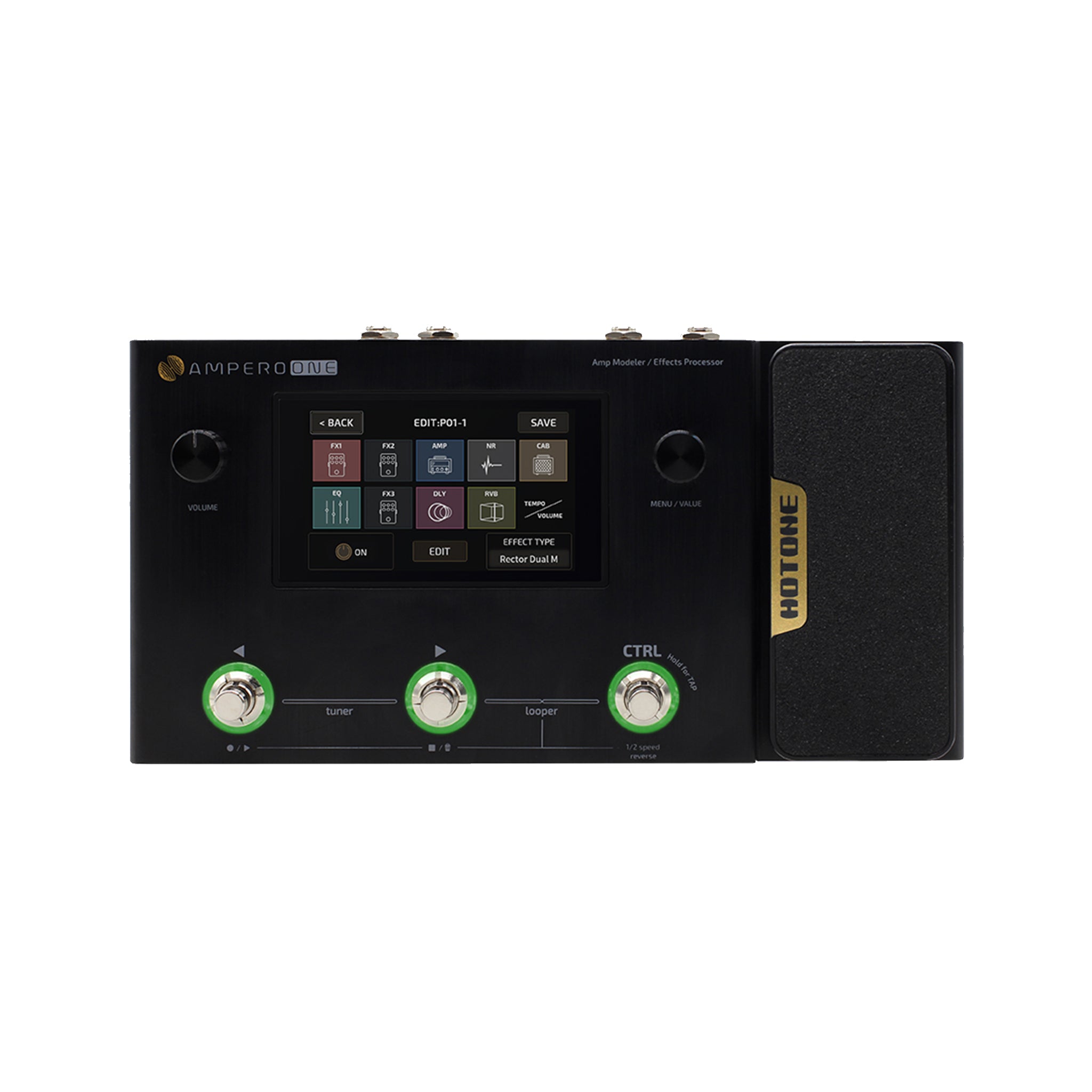 HOTONE AMPERO(最終値下げ) Hotone Ampero ONE Multi-effects Pedal – Swee Lee Singapore