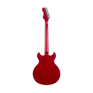 Harmony Standard Series Comet Electric Guitar w/Case, RW FB, Trans Red