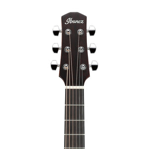 Ibanez Advanced Acoustic AAD50-TCB Acoustic Guitar, Transparent Charcoal Burst