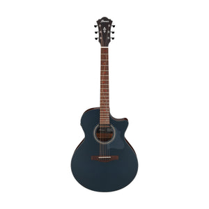 Ibanez AE275-DBF Acoustic Guitar, Dark Tide Blue Flat