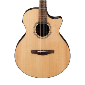 Ibanez AE275BT-LGS Baritone Acoustic Guitar, Natural Low Gloss