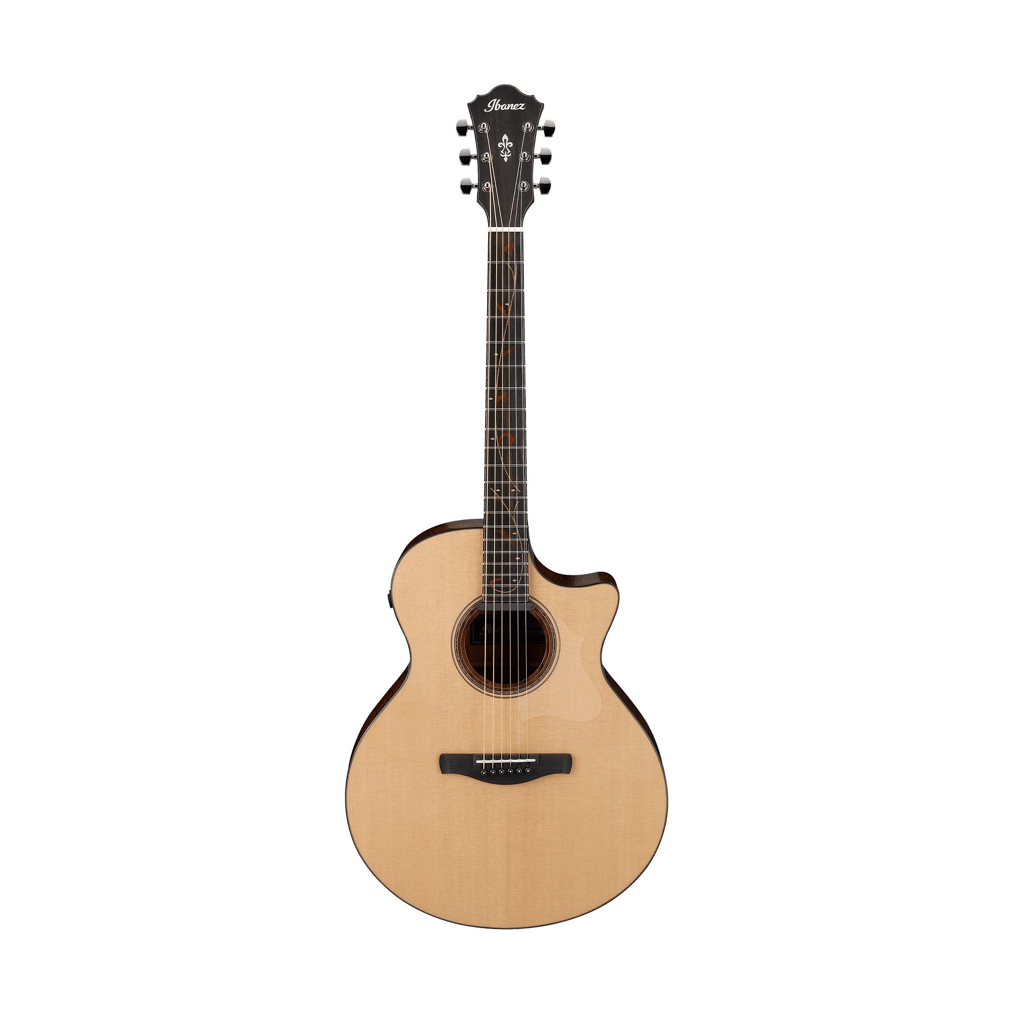 Ibanez AE325-LGS Acoustic-Electric Guitar, Natural Low Gloss