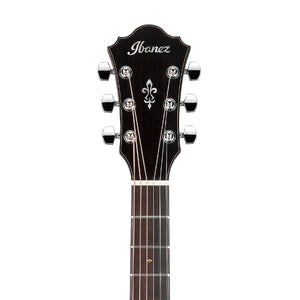 Ibanez AE410-LGS Acoustic Guitar w/Case, Natural High Gloss