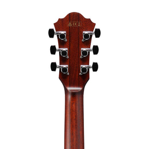 Ibanez AE410-LGS Acoustic Guitar w/Case, Natural High Gloss