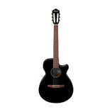 Ibanez AEG50N-BKH Nylon Classical Guitar, Black High Gloss