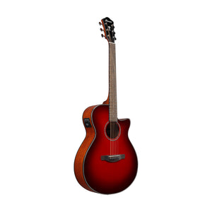 Ibanez AEG51-TRH Acoustic Guitar, Transparent Red Sunburst High Gloss