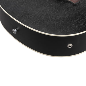 Ibanez AEG7MH-WK Acoustic Guitar, Weathered Black