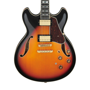 Ibanez Artstar AS113-BS Electric Guitar w/Case, Brown Sunburst