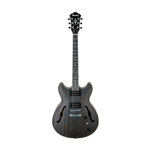 Ibanez Artcore AS53-TKF Electric Guitar, Transparent Black Flat