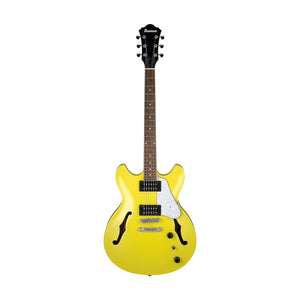 Ibanez Artcore Vibrante AS63-LMY Semi-Hollow Electric Guitar, Lemon Yellow
