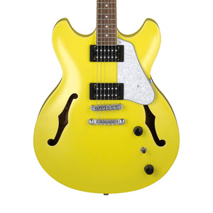 Ibanez Artcore Vibrante AS63-LMY Semi-Hollow Electric Guitar, Lemon Yellow