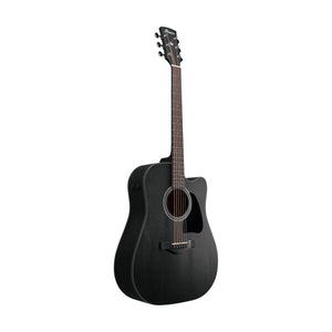 Ibanez AW1040CE-WK Acoustic/Electric Guitar, Weathered Black